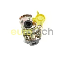 AIR COUPLING STD 22MM YELLOW / 452 200 0120