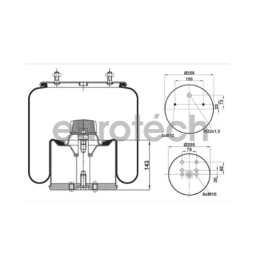 Air Bellow - SP 55810-K