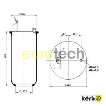 Air Bellow Air Spring VOLVO